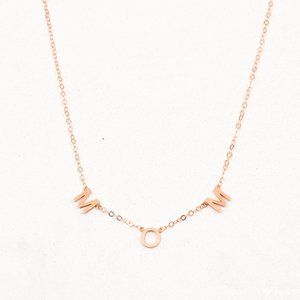 Letter Necklace minimalist  Perfect for Your Everyday Look
